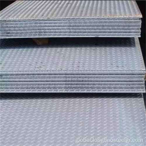 China S235JR Carbon Checkered Plate Factory